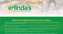 Desktop Screenshot of erlindas.com