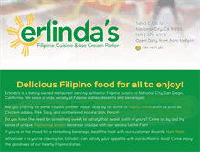 Tablet Screenshot of erlindas.com
